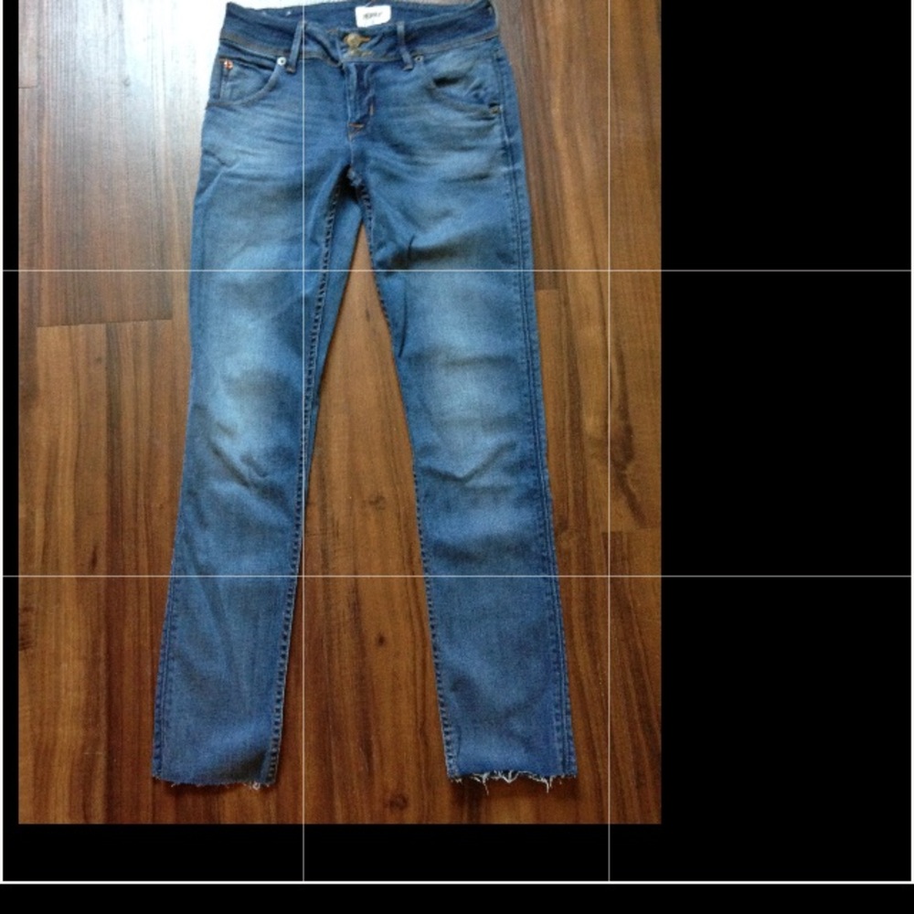 NWT Hudson Jeans with raw hem